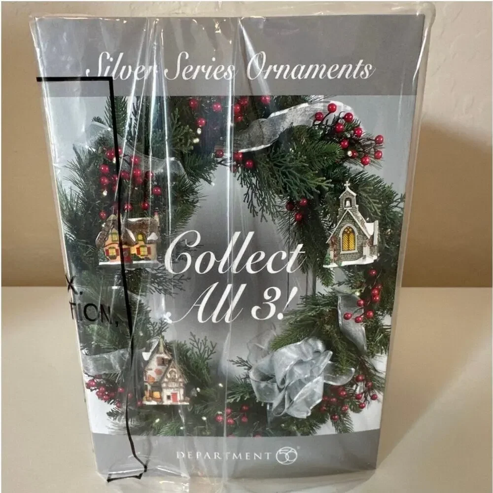 Department 56 Dickins' Village Isle of Wight Chapel 6002255 Christmas Ornament
